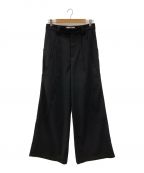 GOAT ESSENCEゴートエッセンス）の古着「TUCK WIDE PANTS」｜ブラック