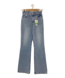 Vicente（ヴィセンテ）の古着「OEKO-TEX R STANDARD 100 flare long denim」｜インディゴ