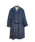 Maison Margiela（メゾンマルジェラ）の古着「Denim jacket docking coat（デニムジャケットドッキングコート）」｜ネイビー