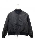 Engineered Garmentsエンジニアド ガーメンツ）の古着「SVR Jacket - Flight Satin」｜ブラック