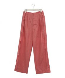 pelleq（ペレック）の古着「C finished linen W tuck chaper trousers」｜Beet