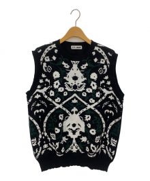 TTT MSW（ティー）の古着「Persia Knit Vest」｜ブラック