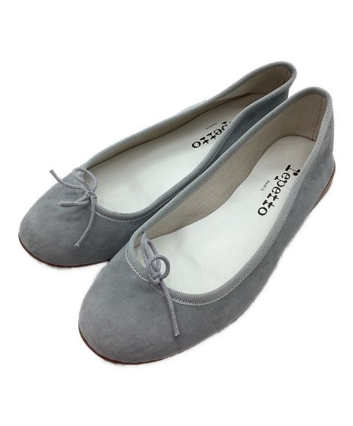 repetto（レペット）repetto (レペット) スウェードバレエシューズ(Repetto) ライトグレー サイズ:36 1/2の古着・服飾アイテム