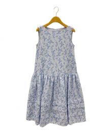 FOXEY NEWYORK（フォクシーニューヨーク）の古着「Giardino Botanica Dress」｜ライトブルー