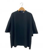 ENFOLDエンフォルド）の古着「Comfortable Twill BIG Tシャツ」｜ブラック