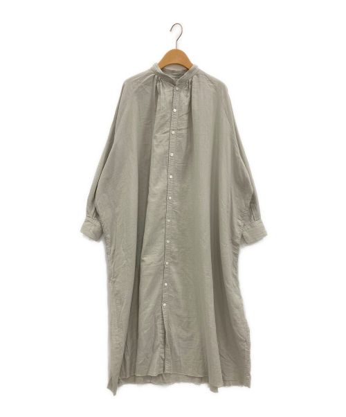 greychord（グレーコード）greychord (グレーコード) TABATHAシャツドレス グレーの古着・服飾アイテム