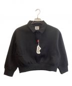 Local Golfローカルゴルフ）の古着「Basic Cropped L/S POLO SWEAT」｜ブラック