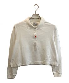 Local Golf（ローカルゴルフ）の古着「Basic Short L/S POLO」｜ホワイト