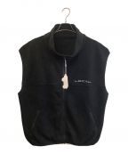 Local Golfローカルゴルフ）の古着「Simple Fleece VEST」｜ブラック