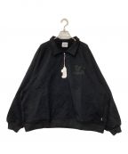 Local Golfローカルゴルフ）の古着「LG ZIP POLO SWEAT」｜ブラック