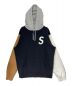 SUPREME（シュプリーム）の古着「S Logo Colorblocked Hooded Sweatshirt」｜マルチカラー