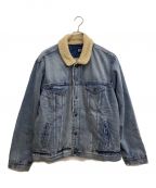 GAPギャップ）の古着「Sherpa Denim Icon Jacket」｜インディゴ