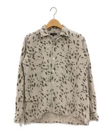 MOJITO（モヒート）の古着「Abshinthe Shirt Leopard」｜ブラウン