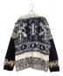 sacai (サカイ) Pattern Knit Cardigan（パターンニットカーディガン） ホワイト×ブラック サイズ:2 未使用品：85000円