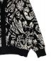 中古・古着 OFFWHITE (オフホワイト) TATTOO AO KNIT CARDIGAN ブラック サイズ:M：60000円