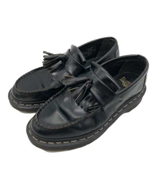 Dr.Martens（ドクターマーチン）Dr.Martens (ドクターマーチン) タッセルローファー ADRIAN ブラック サイズ:UK5の古着・服飾アイテム