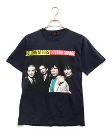 バンドTシャツ（バンドTシャツ）の古着「90s ROLLING STONES(ローリング・ストーンズ) バンドTシャツ」｜ネイビー