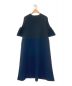 CFCL (シーエフシーエル) POTTERY SHORT BELL SLEEVE FLARE DRESS ブラック/ネイビー サイズ:1：28000円