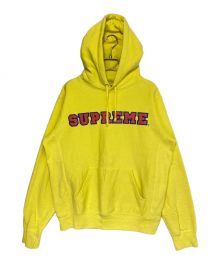 SUPREME（シュプリーム）の古着「Cord Collegiate Logo Hooded Sweatshirt」｜イエロー