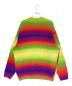 SUPREME (シュプリーム) Gradient Stripe Sweater マルチカラー サイズ:M：20000円