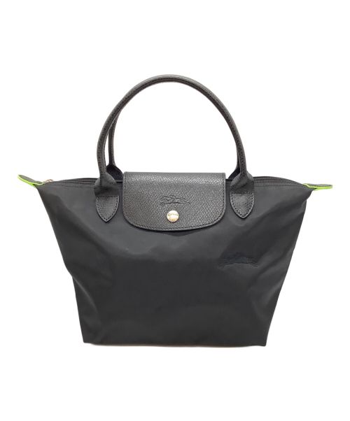 LONGCHAMP（ロンシャン）LONGCHAMP (ロンシャン) ル プリアージュハンドバッグ ブラックの古着・服飾アイテム