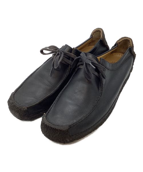 CLARKS（クラークス）CLARKS (クラークス) レザーシューズ ブラック サイズ:8Gの古着・服飾アイテム