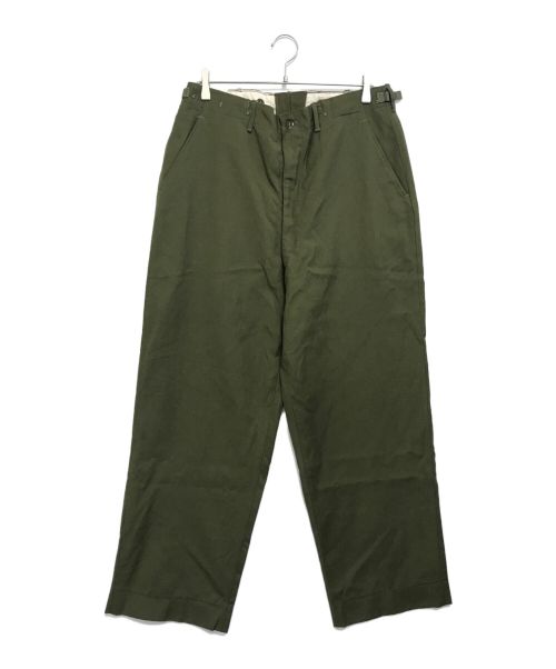 US ARMY（ユーエスアーミー）US ARMY (ユーエスアーミー) TROUSERS FIELD WOOL オリーブ サイズ:MEDIUM-REGULARの古着・服飾アイテム