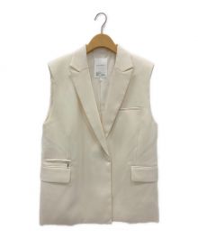 ELENDEEK（エレンディーク）の古着「OVER SIZE TAILORED GILET」｜アイボリー