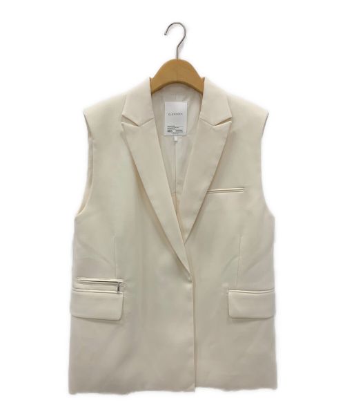 ELENDEEK（エレンディーク）ELENDEEK (エレンディーク) OVER SIZE TAILORED GILET アイボリー サイズ:Fの古着・服飾アイテム