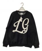 Local Golfローカルゴルフ）の古着「LG Jacquard L/S KNIT」｜ブラック