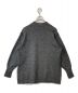 BATONER (バトナ―) FLEECE WOOL BACK LOOP MOCK NECK TUNIC　ニット　BN-22FL-041　 ブラック サイズ:1：9000円