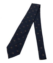 TIE YOUR TIE（タイ ユア タイ）の古着「ネクタイ」｜ネイビー×ベージュ