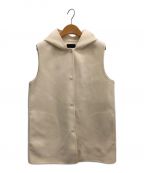 theoryセオリー）の古着「LUXE NEW DIVIDE/CLAIRENE VEST DF」｜アイボリー