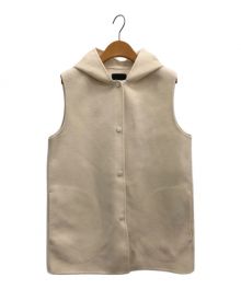 theory（セオリー）の古着「LUXE NEW DIVIDE/CLAIRENE VEST DF」｜アイボリー