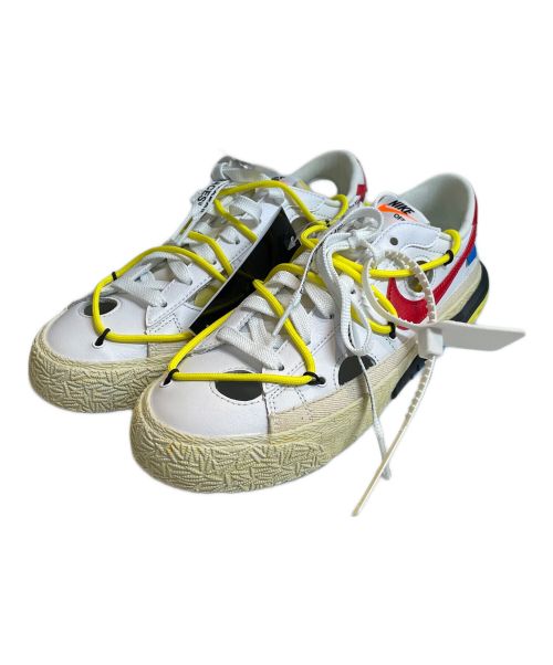 OFFWHITE（オフホワイト）OFFWHITE (オフホワイト) NIKE (ナイキ) BLAZER LOW 77 / OW ホワイト サイズ:25cm 未使用品の古着・服飾アイテム