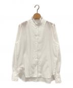 Pale Juteペールジュート）の古着「frill collar blouse」｜ホワイト