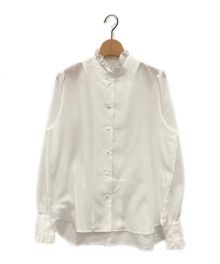 Pale Jute（ペールジュート）の古着「frill collar blouse」｜ホワイト