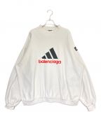 BALENCIAGA×adidasバレンシアガ×アディダス）の古着「スウェット」｜ホワイト