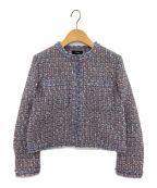 theoryセオリー）の古着「LIBERTY TWEED CROPPED JKT」