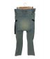 D.HYGEN (ディーハイゲン) Bum Flap Distressed Denim Drop Crotch Slim Pants  インディゴ サイズ:3：20000円