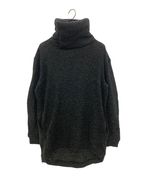 D.HYGEN（ディーハイゲン）D.HYGEN (ディーハイゲン) Slub Wool Knite Highneck Pullover グレー サイズ:3の古着・服飾アイテム