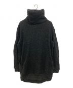 D.HYGENディーハイゲン）の古着「Slub Wool Knite Highneck Pullover」｜グレー