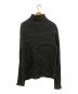 D.HYGEN (ディーハイゲン) Shetland Wool Linen Bottleneck Pullover グレー サイズ:3：9000円