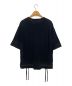 D.HYGEN (ディーハイゲン) Soft Cotton Jersey Zip-Open T-Shirt ブラック サイズ:1：8000円