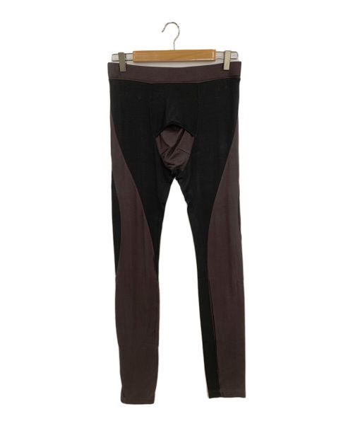 ripvanwinkle（リップヴァンウィンクル）ripvanwinkle (リップヴァンウィンクル) BI-COLOR LEGGINGS グレー サイズ:Lの古着・服飾アイテム