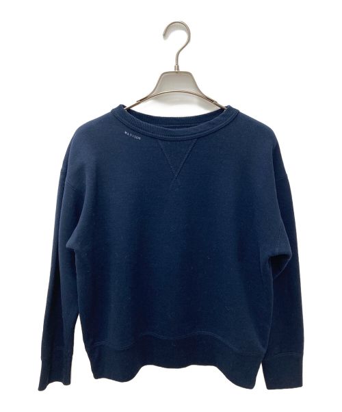 MADISON BLUE（マディソンブルー）MADISON BLUE (マディソンブルー) SWEAT L/S SEAMLESS URAKE STAMP　MB224-7006 ネイビー サイズ:01の古着・服飾アイテム