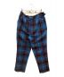 NEAT（ニート）の古着「WOOL MULTI CHECK PANTS」｜ブルー