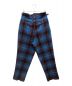 NEAT (ニート) WOOL MULTI CHECK PANTS ブルー サイズ:L：15000円