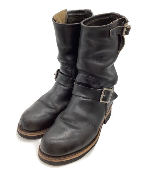 RED WING（レッドウィング）RED WING (レッドウィング) エンジニアブーツ ブラック サイズ:US 6 1/2 Dの古着・服飾アイテム