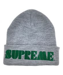 SUPREME（シュプリーム）の古着「Stencil Beanie」｜グレー